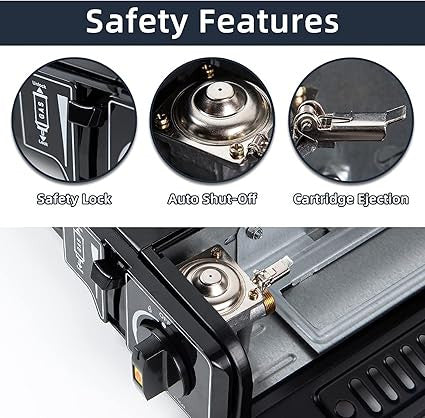 2 in 1 Camping Gas Stove