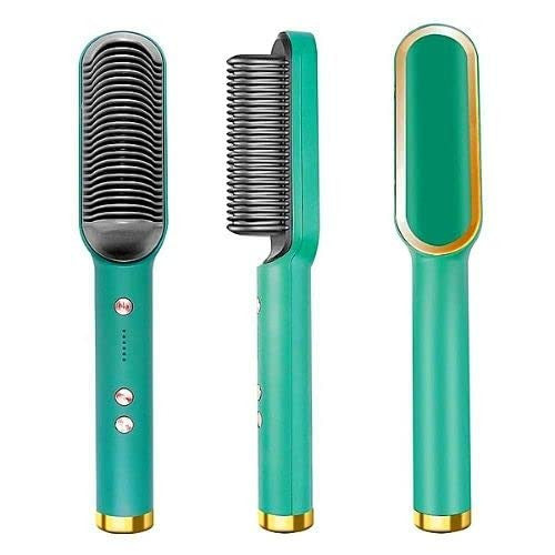HAIR STRAIGHTNER COMB BRUSH
