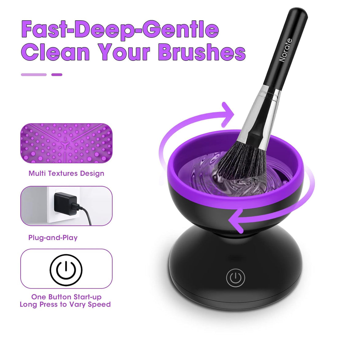 Electric Makeup Brush Cleaner
